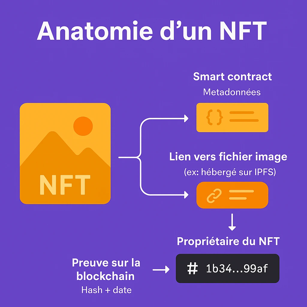 Anatomie d'un NFT