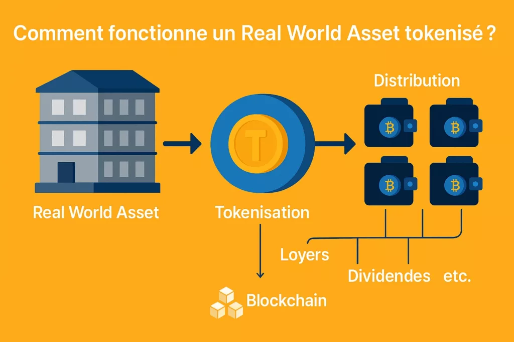 Comment fonctionne un Real World Asset tokenisé ?